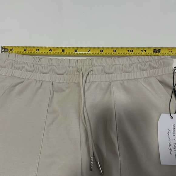 NWT Better Together Beige Women's Lounge Shorts Size M - Picture 5 of 8